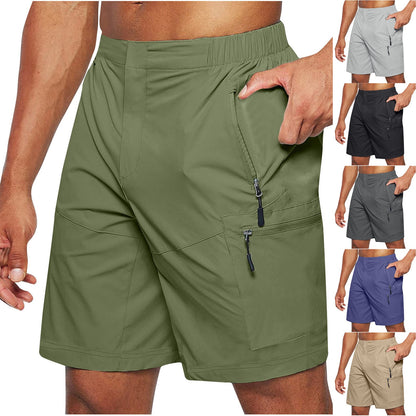 Joshua – Comfortabele heren zomershorts met elastische tailleband