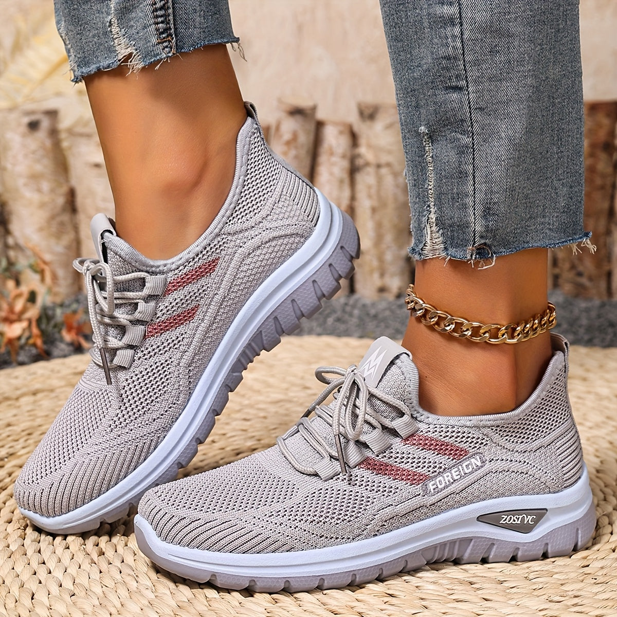 Dames Sneakers Vrijetijdsschoenen Sportschoenen Comfort Licht Ademend Hardlopen