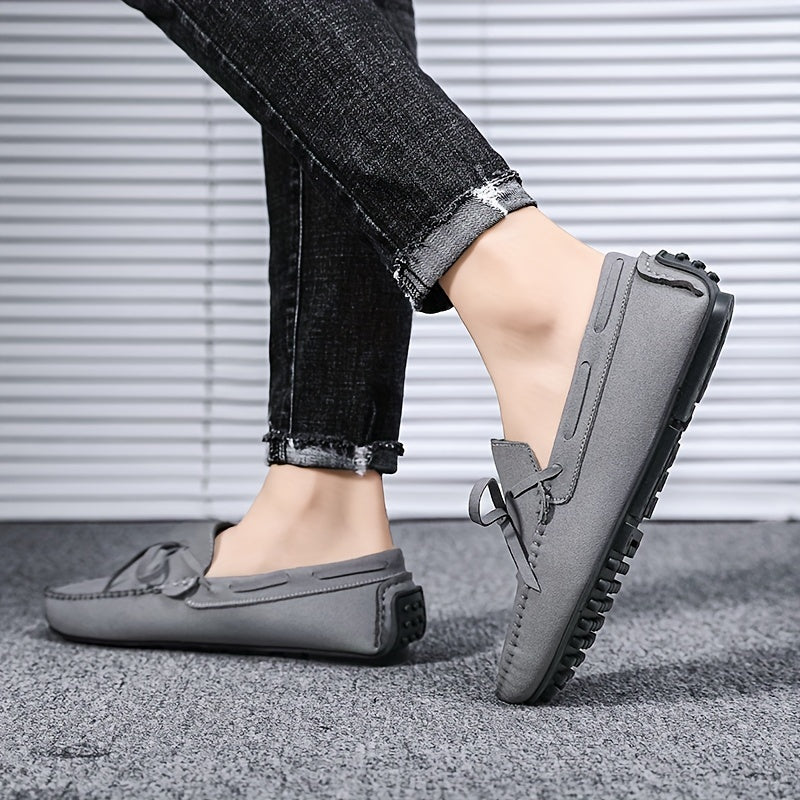 Herre Mokassiner Slip-On Komfortable Fritidssko til Hverdag og Kontor