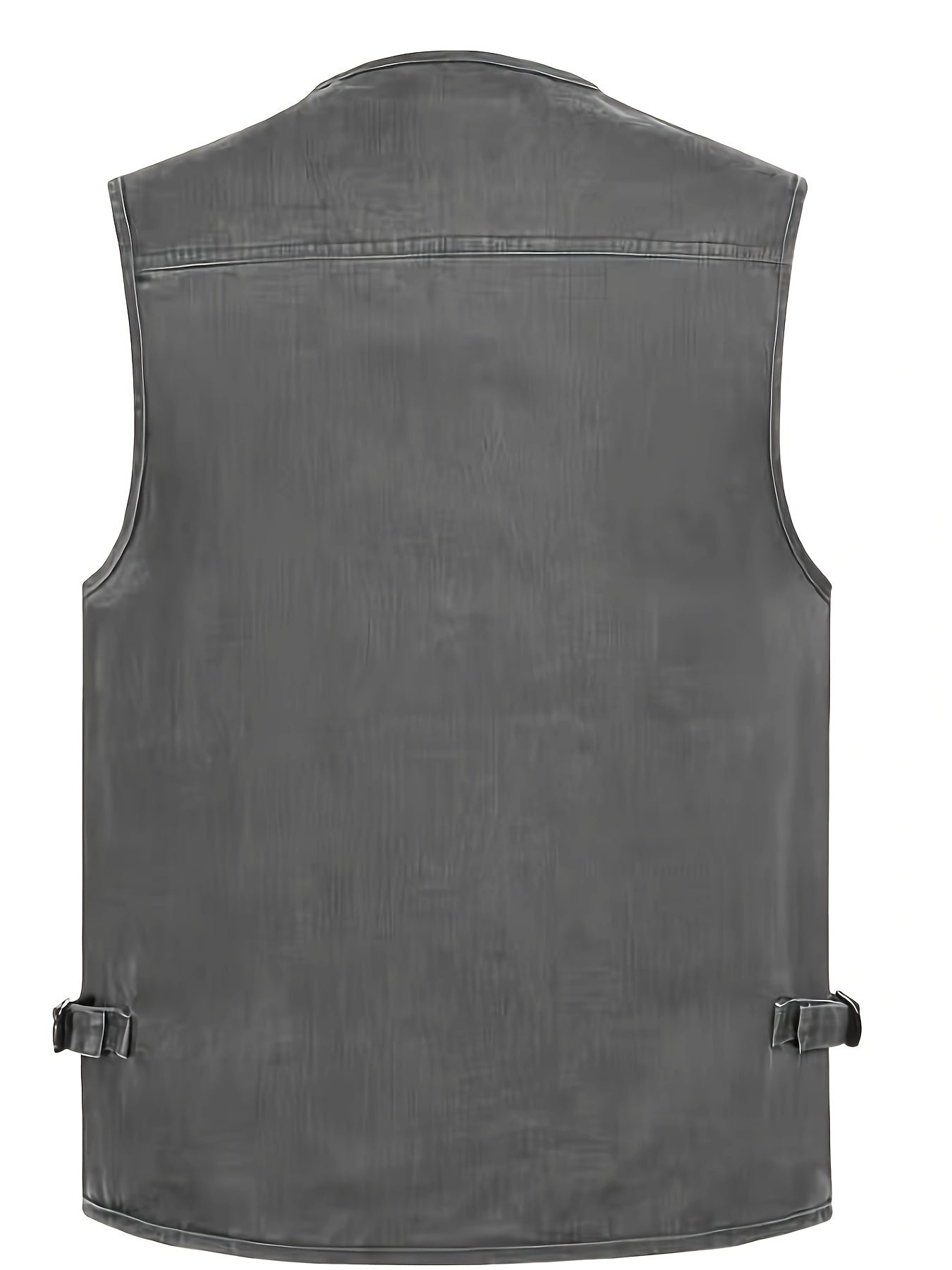 Veste outdoor homme avec plusieurs poches pour la pêche, la randonnée et les loisirs