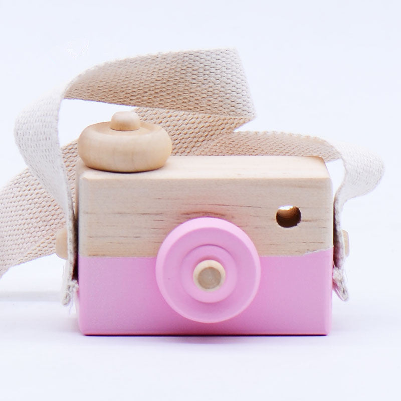 Caméra jouet en bois pour enfants – Jouet éducatif créatif pour bébés et tout-petits – Unisexe