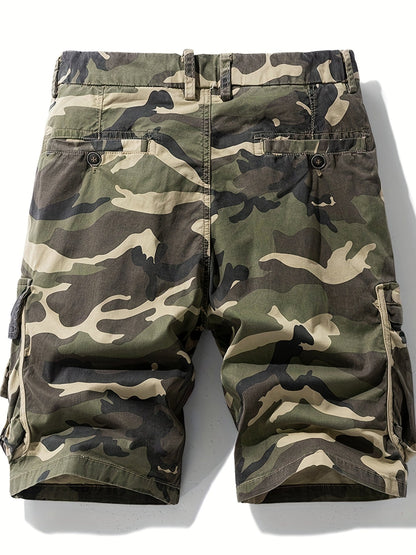 Pantaloncini Cargo Uomo Design Camouflage – Bermuda Outdoor e Tempo Libero con Tasche