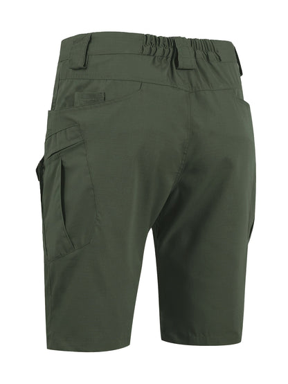 Pantaloncini funzionali da uomo per attività all'aperto con tasche e cintura – Pantaloni da trekking e tempo libero