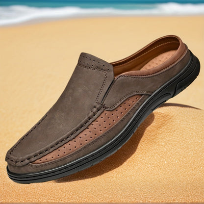 Herre Slip-On Loafer Mokassin Stil – Komfortable sko for fritid og sommer