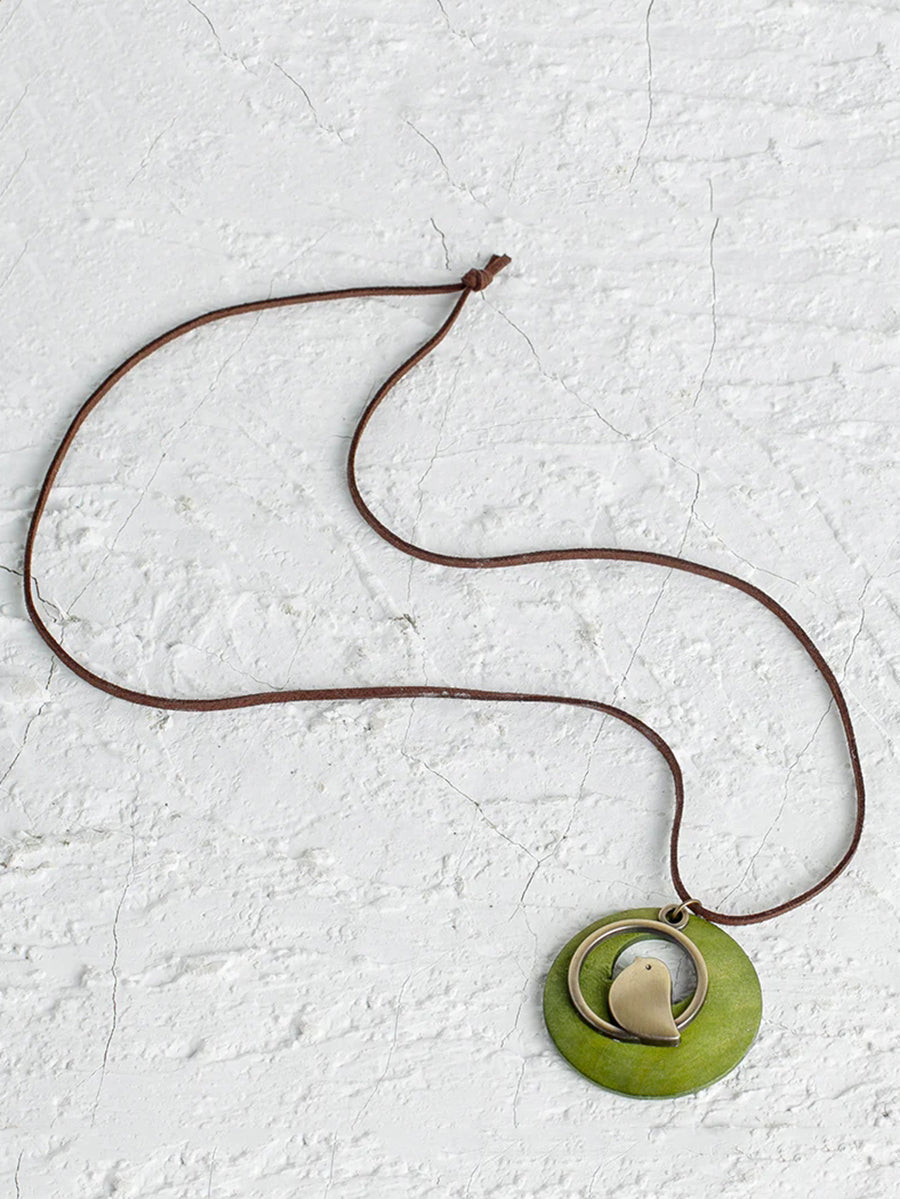 Collana retrò unisex con ciondolo a forma di uccello per festa e tutti i giorni