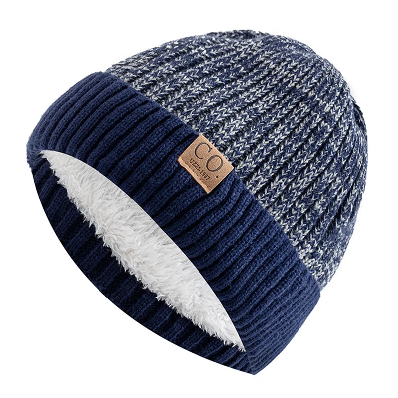 Vintage Vibe muts | Gevoerde retro wintermuts met casual breidesign