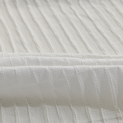 Herre moderne langærmet skjorte med striber – Elegant fritids- og businessstil
