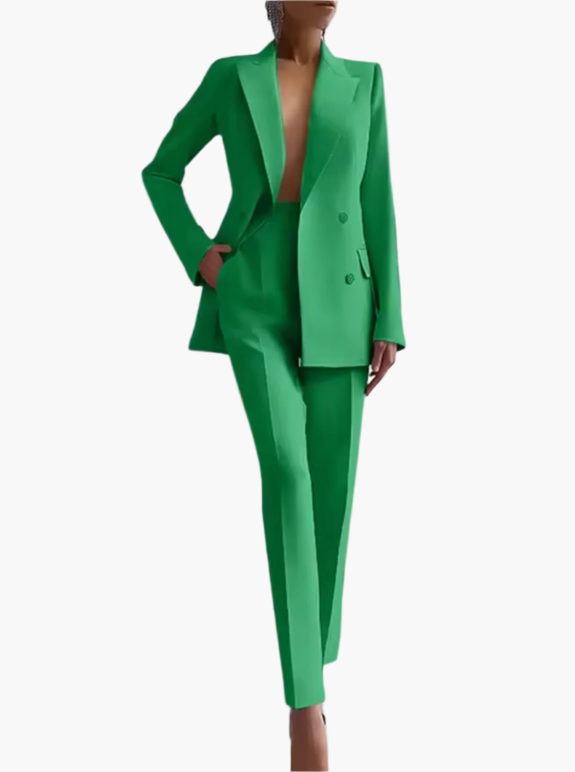 Damen Business Anzug Set – Eleganter Blazer & Hose für Büro und Alltag