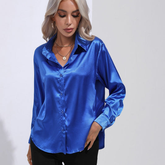 Pamela – Satin Hemd für Damen
