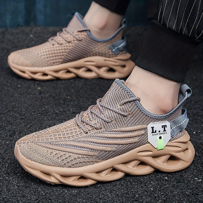 Herresneakers Sportssko med Moderne Design og Stødabsorbering – Hverdag & Fitness