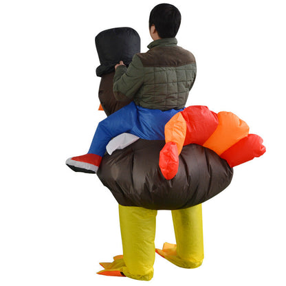 Costume Halloween enfant extraterrestre gonflable avec OVNI – Costume alien amusant pour fête d’Halloween & carnaval