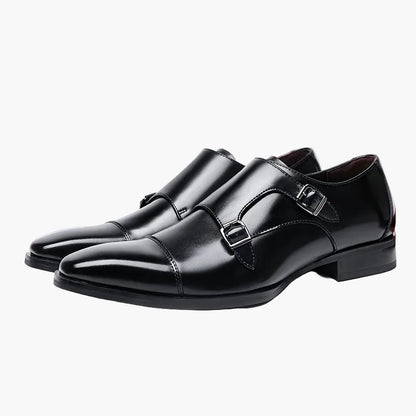 Herre Business Doppel-Monkstrap Sko – Elegant stil til kontoret og særlige lejligheder