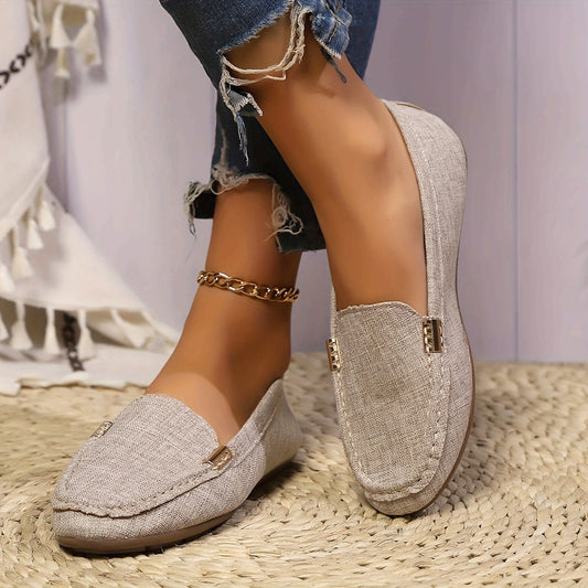 Damslip-on loafer i casualstil för vardag och fritid