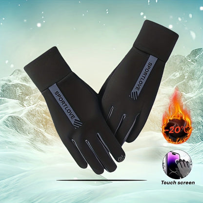 Winterhandschuhe Winddicht Warm Touchscreen-Funktion Outdoor-Sport