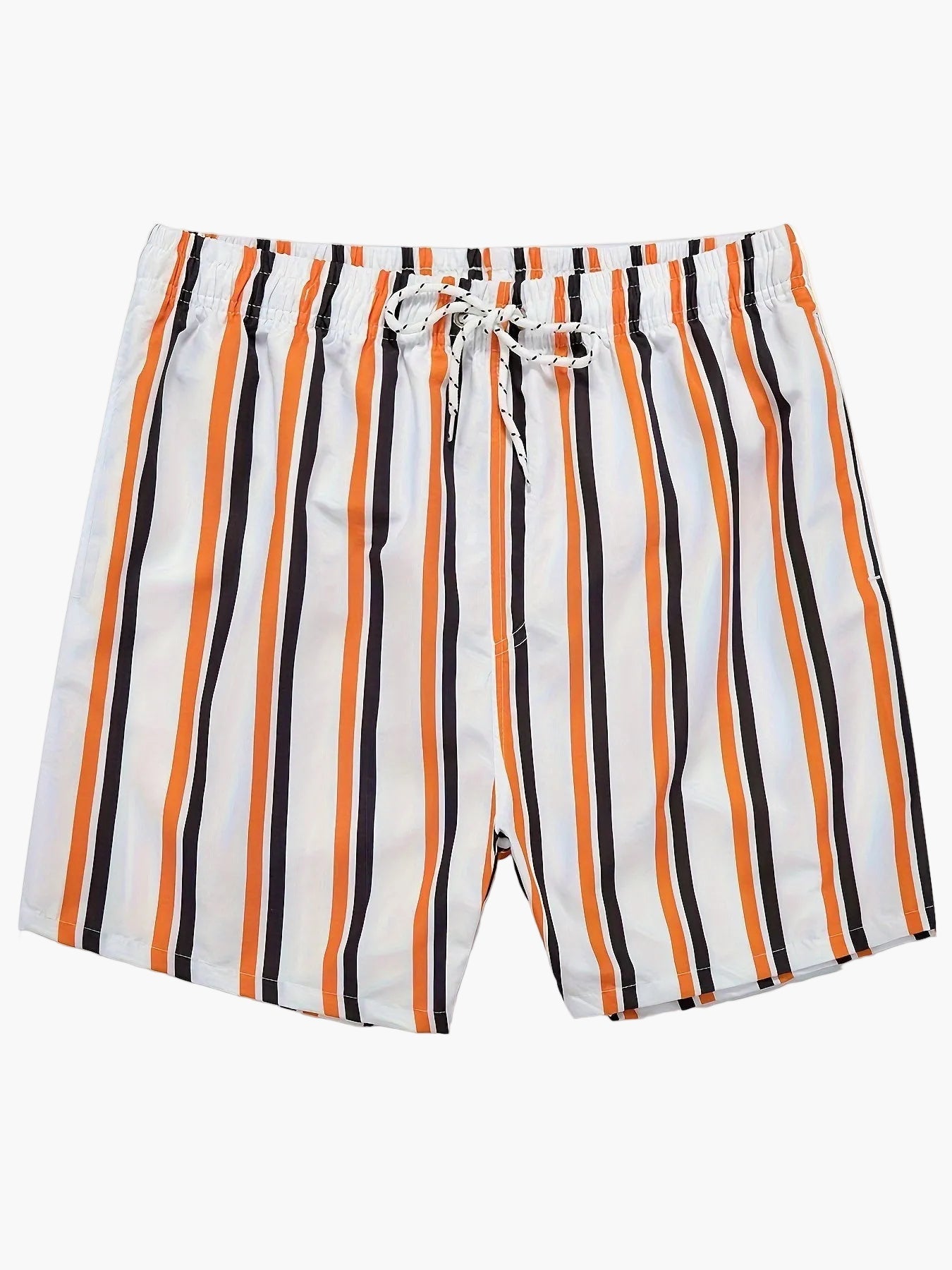 Shorts de bain homme à rayures – Coupe décontractée, style élégant pour les loisirs, parfait pour la plage et la piscine
