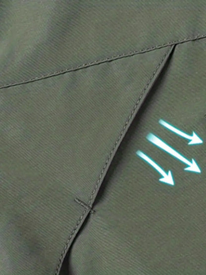 Veste fonctionnelle outdoor homme – Imperméable et coupe-vent pour aventures et quotidien