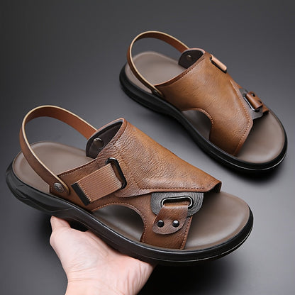 Herren Freizeitsandalen Offene Sommerschuhe mit Schnalle – Bequeme Urlaubssandalen für Alltag & Reise