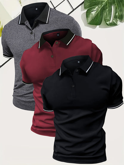 Męska koszulka polo w nowoczesnym stylu casual – idealna na czas wolny i na co dzień