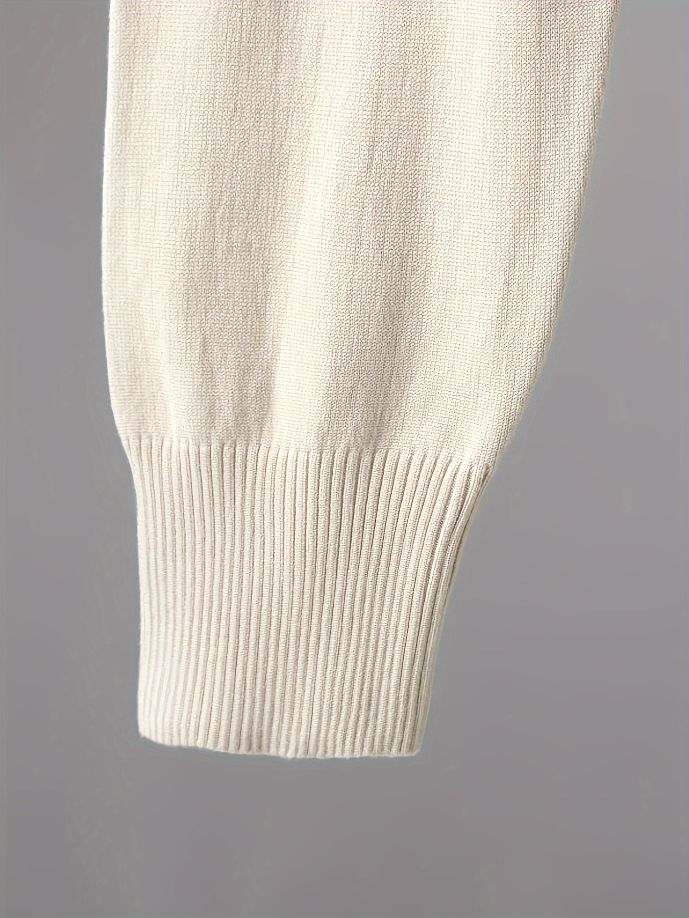 Set da donna in maglia con pullover con scollo a V e pantaloni da jogging