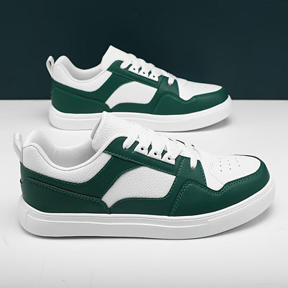 Męskie sneakersy w stylu preppy na co dzień i czas wolny