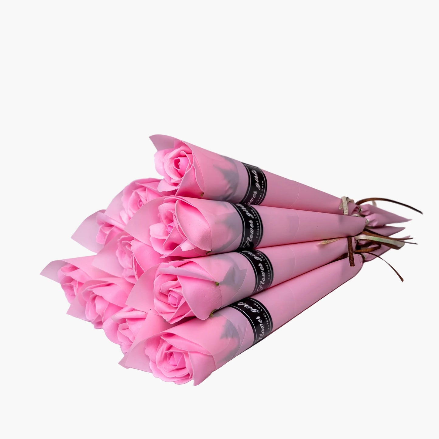 Eleganti rose regalo per donne – Rose decorative senza tempo in elegante cono regalo – Perfette per la Festa della Mamma, San Valentino e occasioni speciali