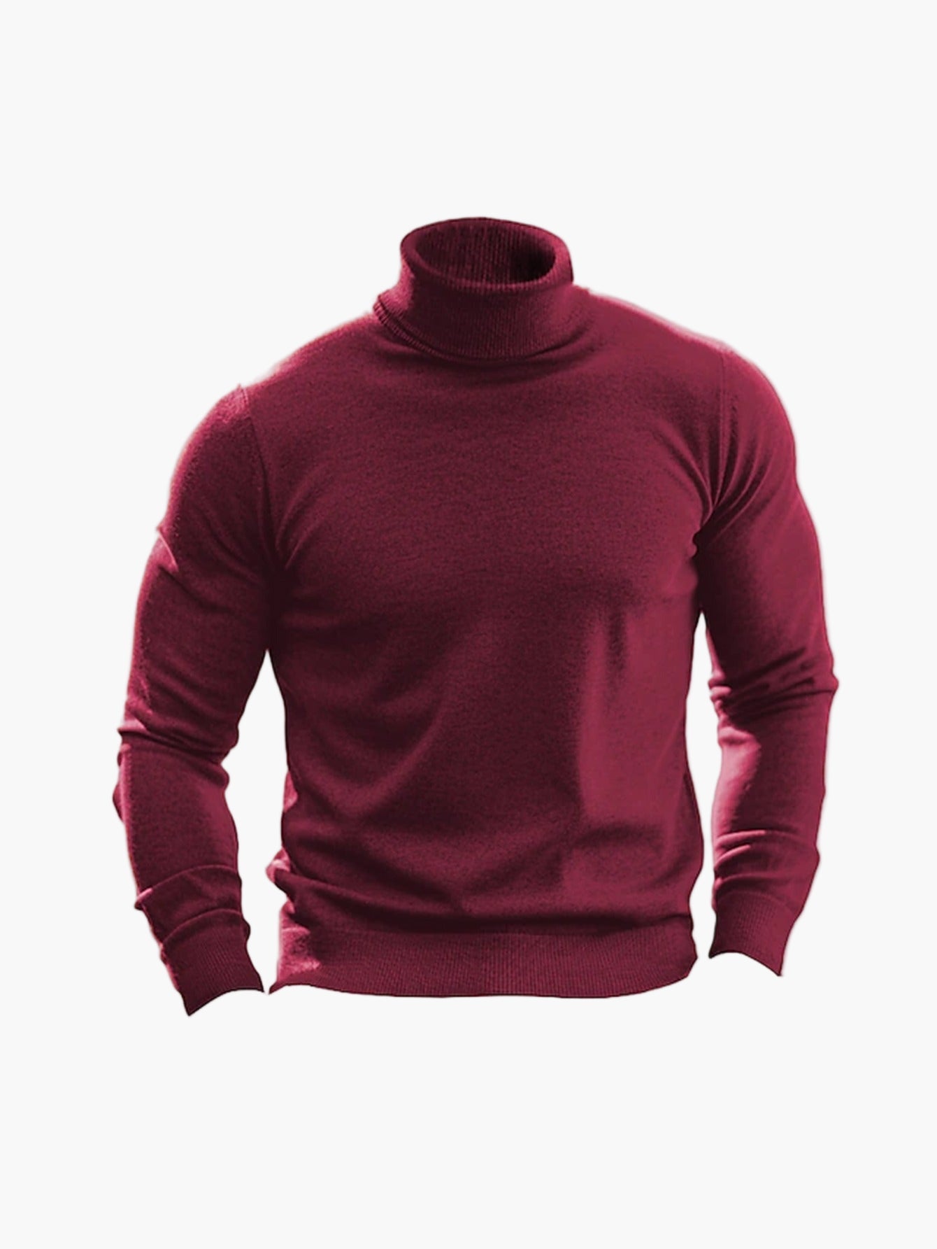 Herren Rollkragenpullover Slim Fit – Stilvoller Strickpullover für Alltag und Büro