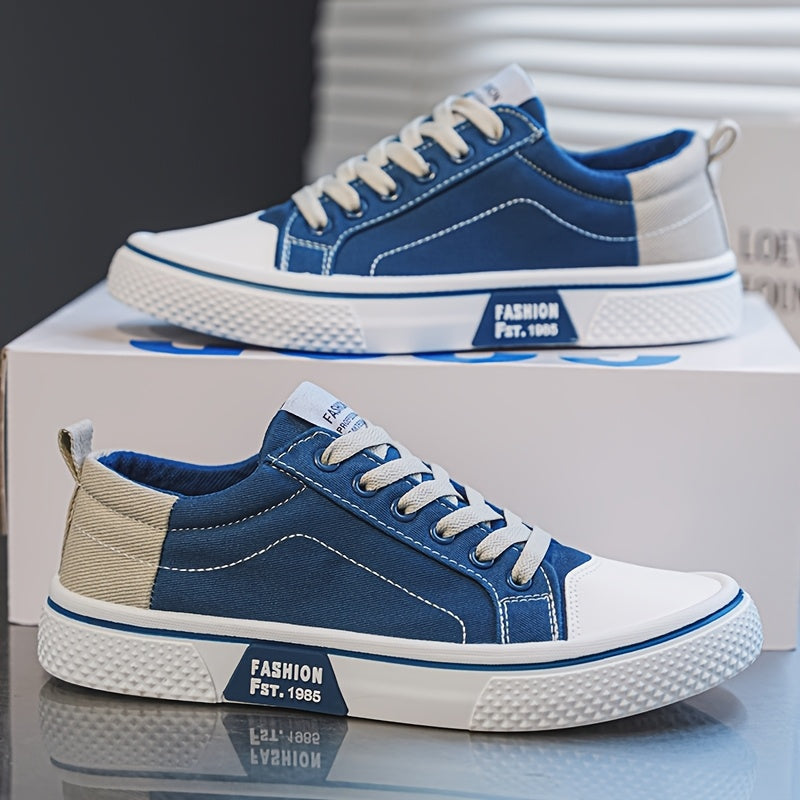 Męskie niskie sneakersy w stylu vintage street – na co dzień i na czas wolny