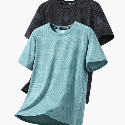 Herren Funktionsshirt Kurzarm – Atmungsaktiv & Lässig für Freizeit und Sport