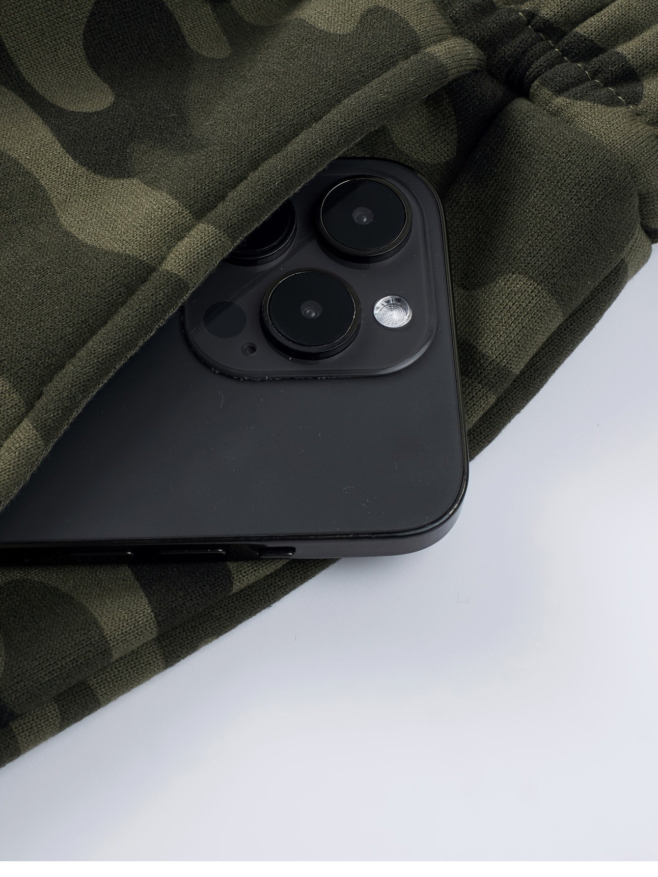 Chándal de hombre de camuflaje, chaqueta con capucha y pantalón, conjunto de dos piezas