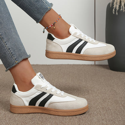 Dame Retro Sneakers Hverdag Street Style Fritidssko