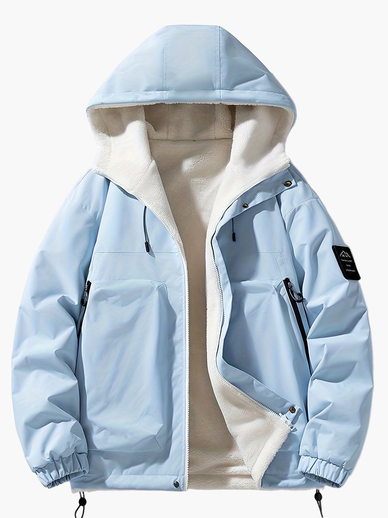 Heren vrijetijds winterjas met capuchon – Modieuze outdoor overgangsjas, dagelijks & streetwear