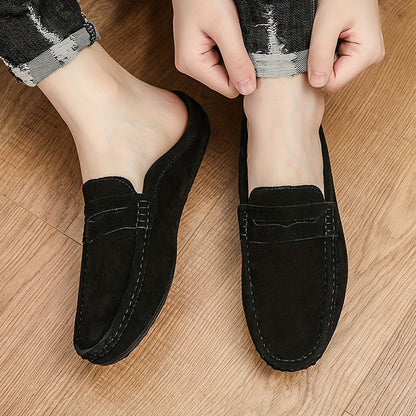 Mocassins slip-on pour hommes pour loisirs et quotidien – Pantoufles confortables au look moderne