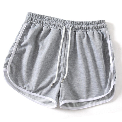 Pantalones cortos deportivos para mujer con cordón – Pantalones cómodos para fitness y tiempo libre para el verano