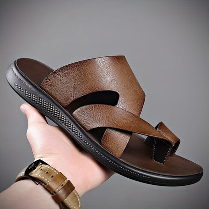 Sandali da uomo comodi per tutti i giorni e il tempo libero – Antiscivolo e confortevoli, scarpe estive aperte