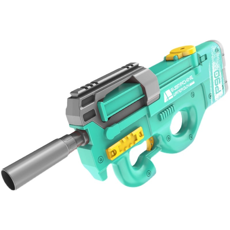 Elektrisk vattenpistol för barn och vuxna – Shark Style – Rolig utomhusleksak för pool & trädgård