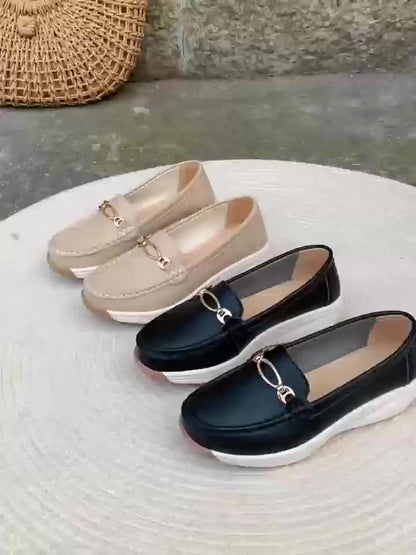 Damskie mokasyny slip-on Elegant – komfortowe buty casualowe z modnym designem