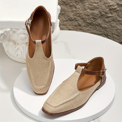 Ballerines à brides en T pour femmes – Flats élégantes pour le quotidien et le bureau