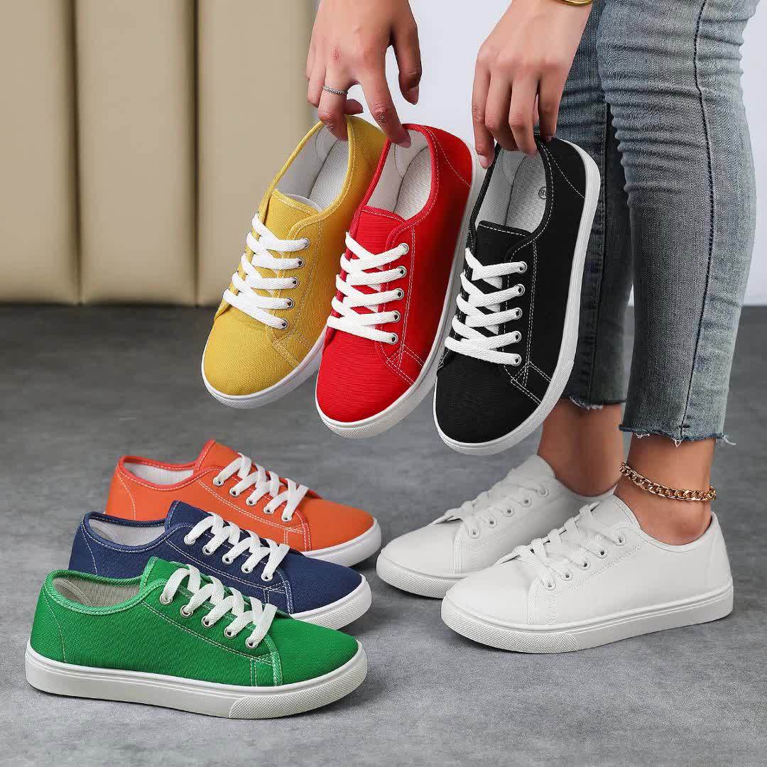 Sneaker da donna casual dal design low-top per tutti i giorni e il tempo libero