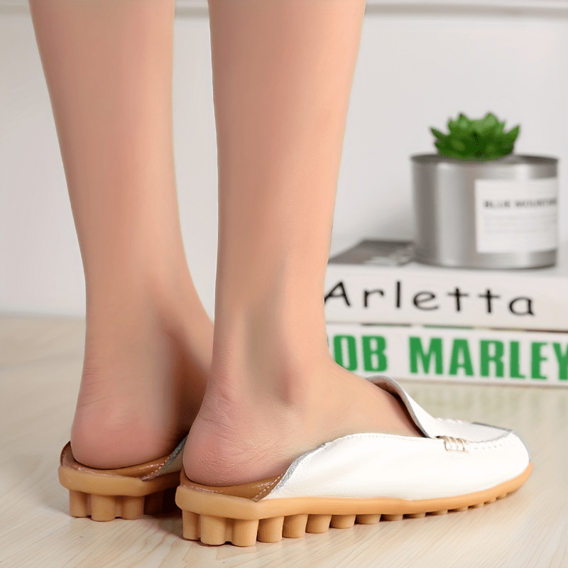 Damen Komfort Slip-On Mokassins für Alltag und Freizeit – Bequeme Schuhe mit rutschfester Sohle