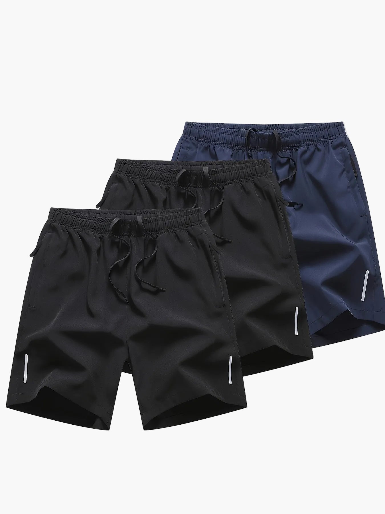 Herr Sport- och fritidsshorts Regular Fit, snabbtorkande, avslappnad