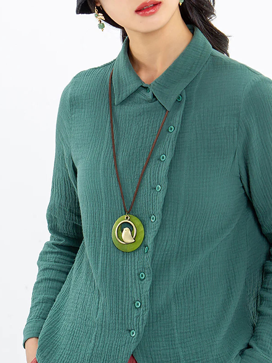 Collana retrò unisex con ciondolo a forma di uccello per festa e tutti i giorni
