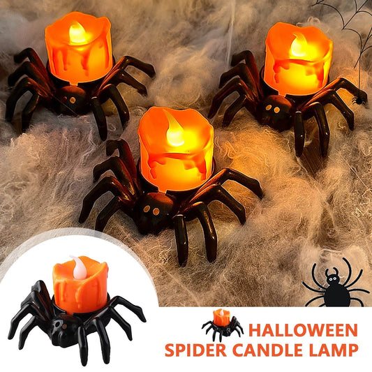 Halloween spindel-ljuskrona för kuslig dekoration & fester