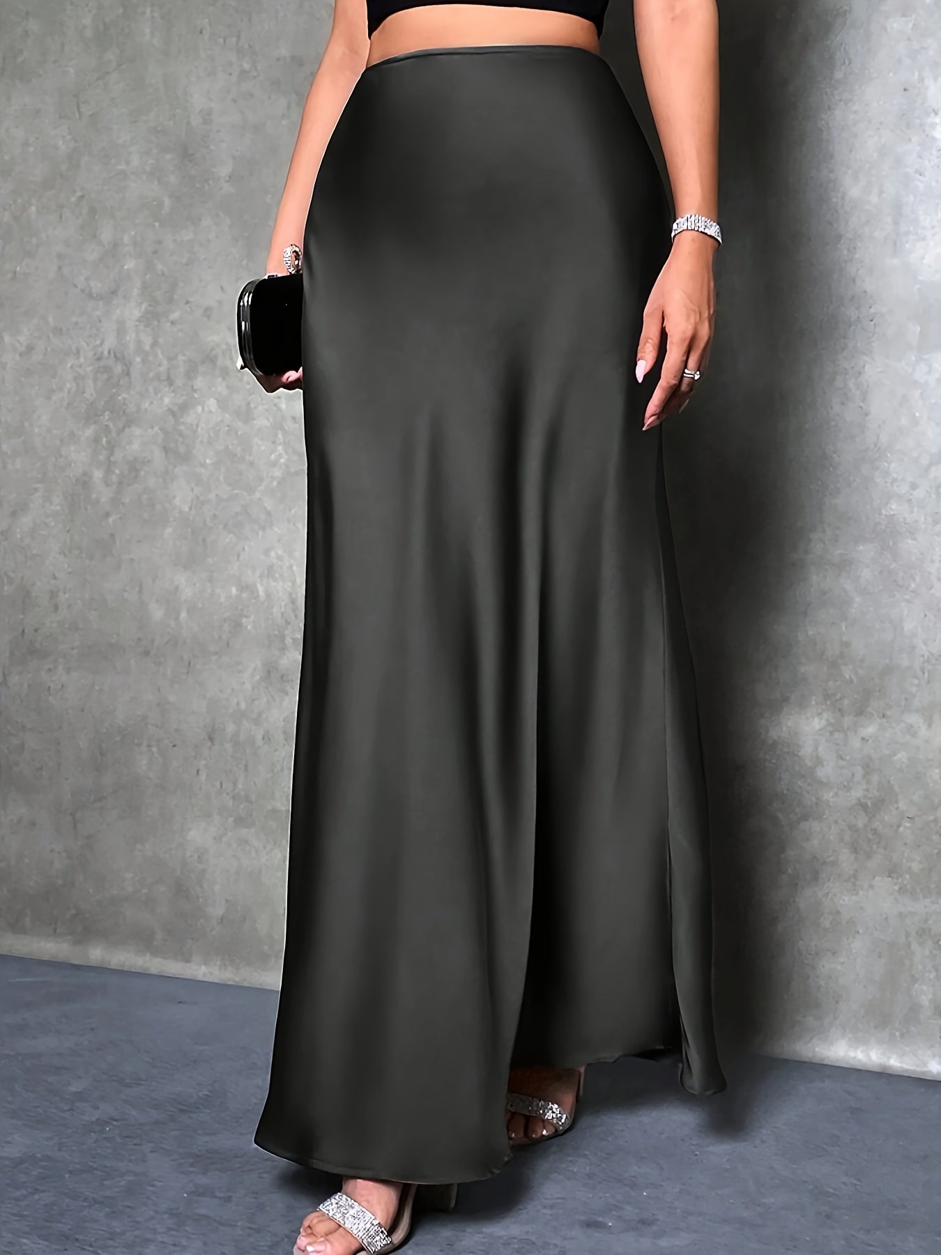 Jupe longue élégante pour femme pour soirée et occasions festives – style fluide