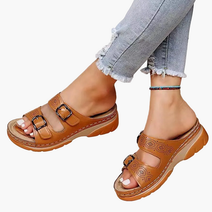 Damen Komfort-Orthopädische Pantoletten – Bequeme Sommerschuhe für Alltag und Freizeit