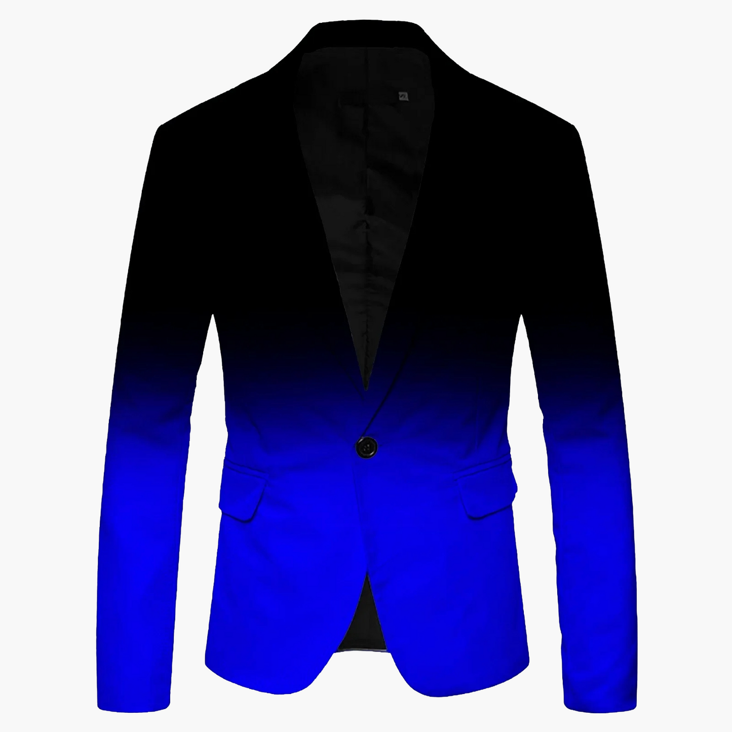 Blazer slim fit moderno monopetto da uomo con un bottone per business e tempo libero
