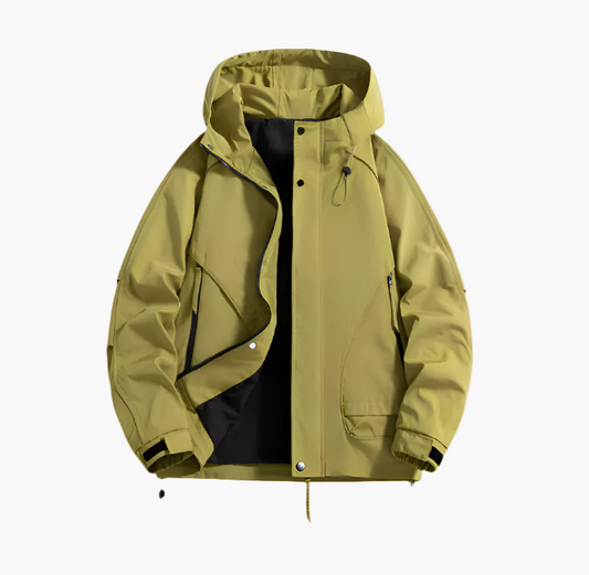 Heren outdoor windbreaker jas – Waterdicht, winddicht, ademend, allrounder voor vrije tijd en avontuur