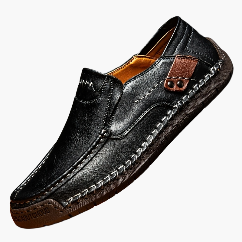 Męskie wsuwane buty rekreacyjne w stylu vintage na co dzień i czas wolny