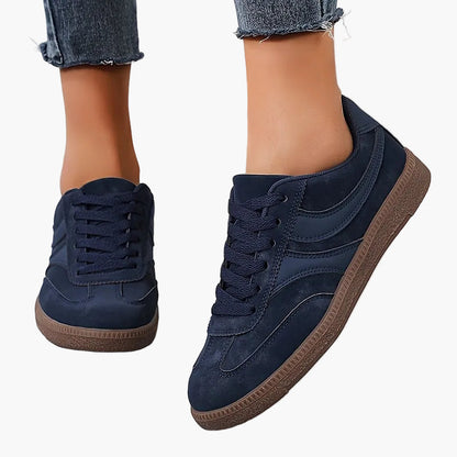 Damen Vintage Sneaker Casual Sportlich Alltag