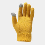 Breiset voor dames met muts, sjaal en handschoenen