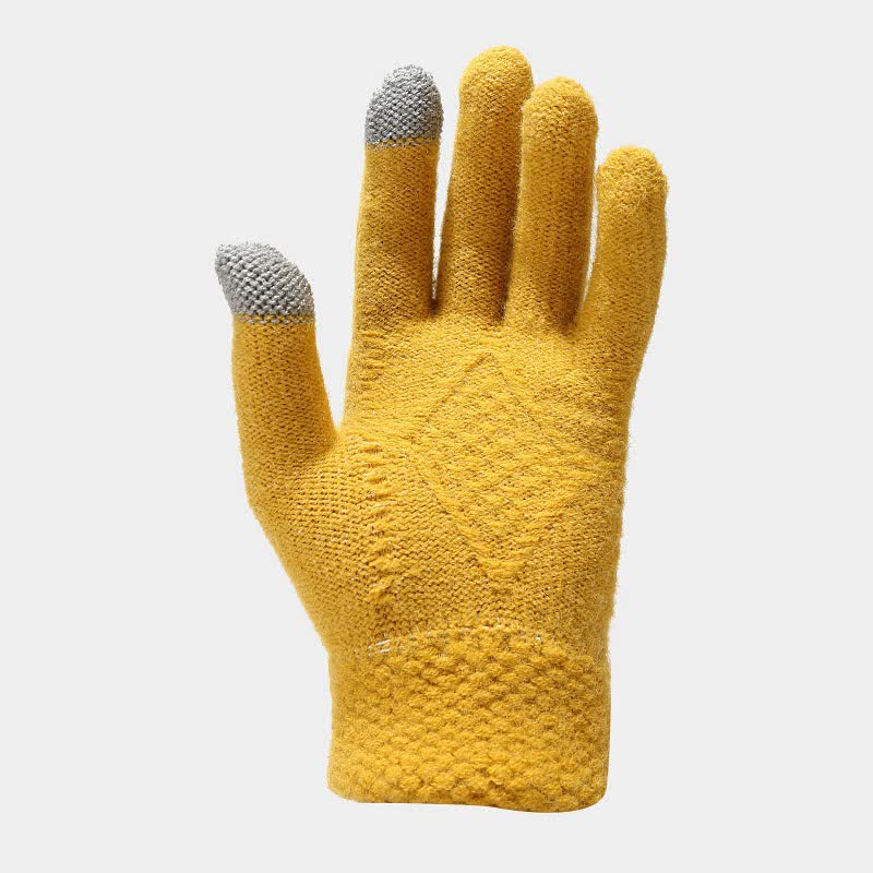 Breiset voor dames met muts, sjaal en handschoenen
